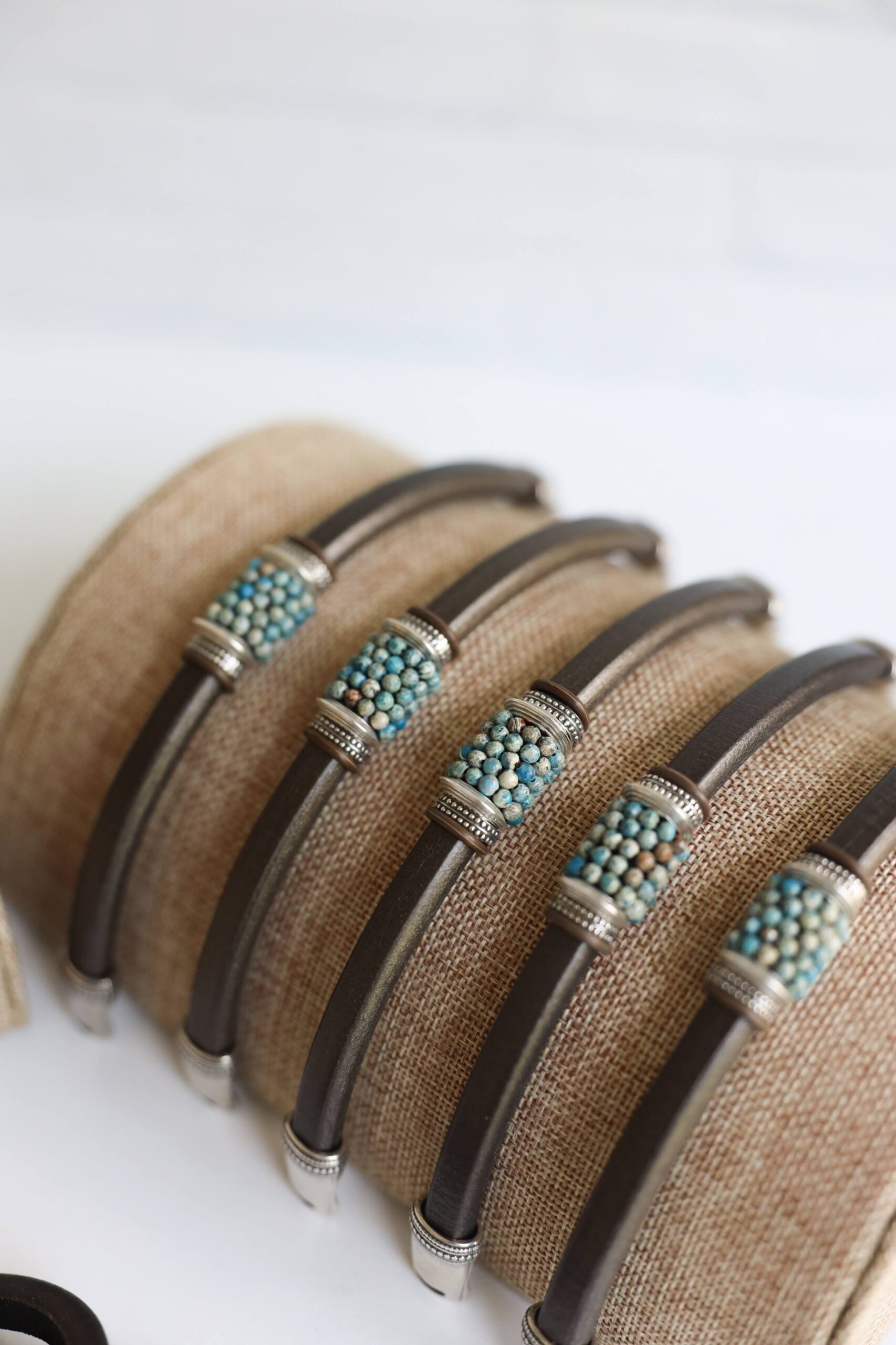 Sea Jasper Gemstone Bracelet