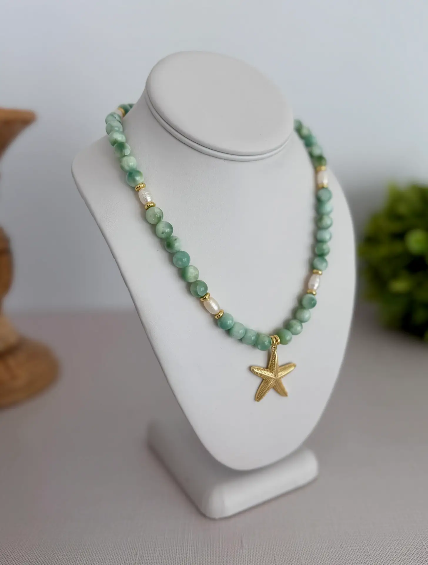 Starfish Gemstone Necklace - Image 3