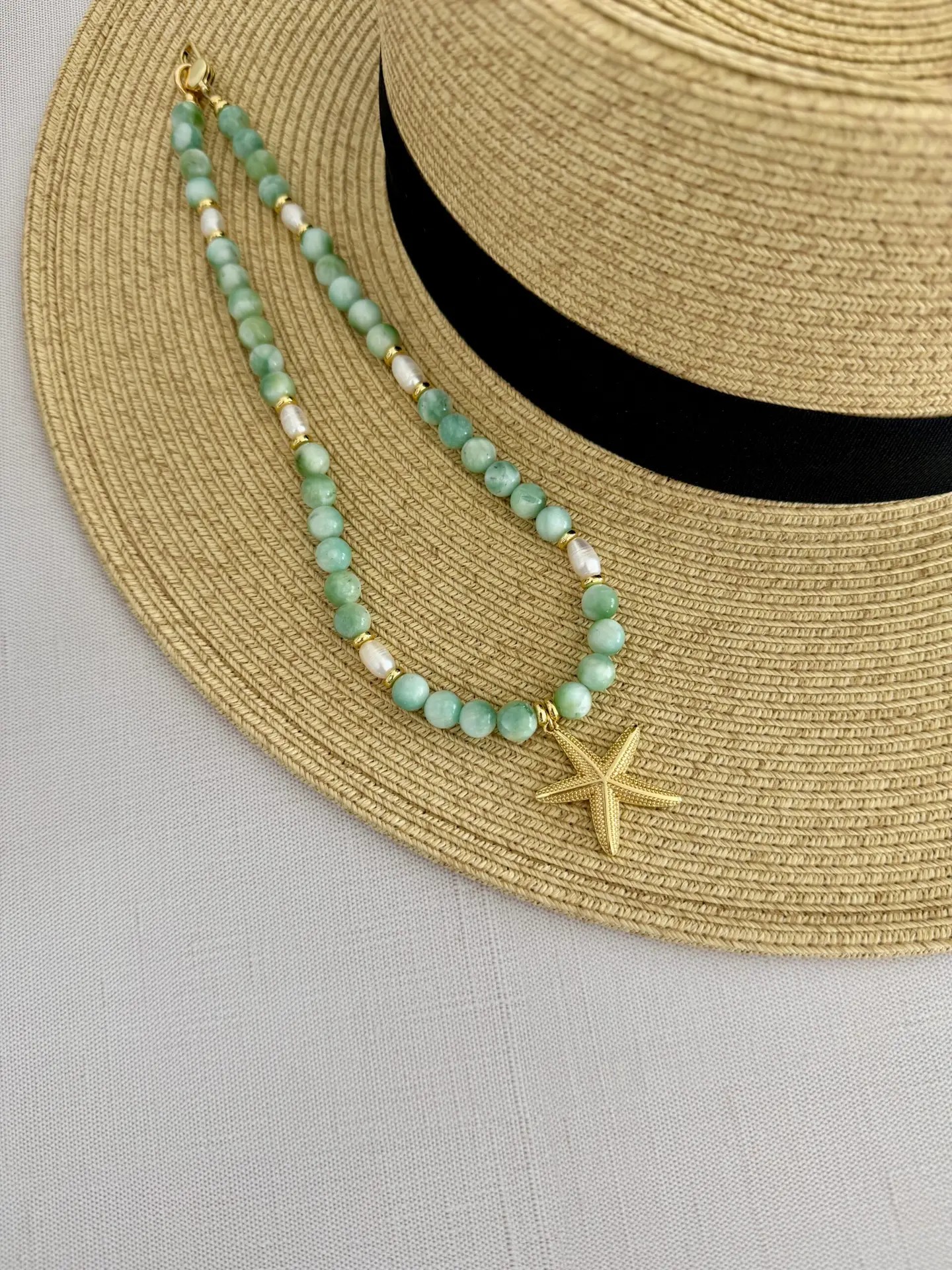 Starfish Gemstone Necklace - Image 2