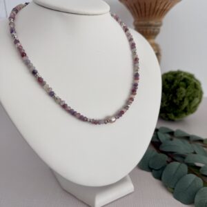 Plum Tourmaline Necklace