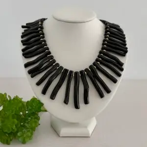 Black Coral Necklace