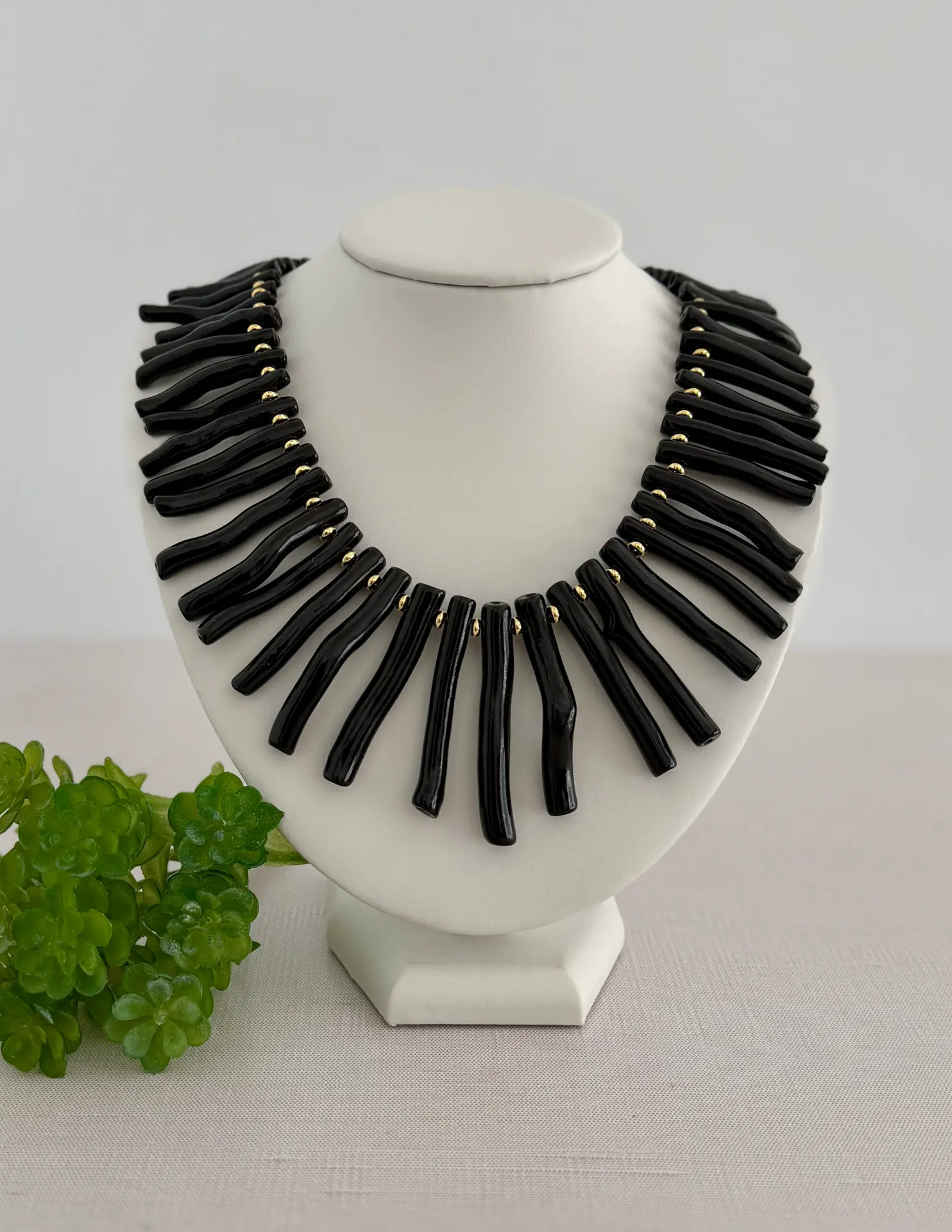 Black Coral Necklace