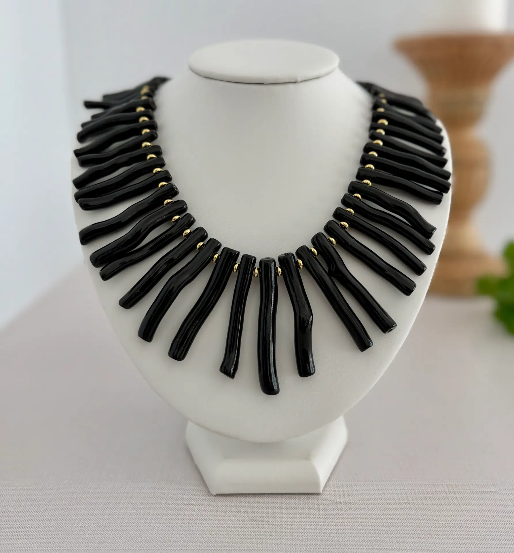 Black Coral Necklace - Image 4