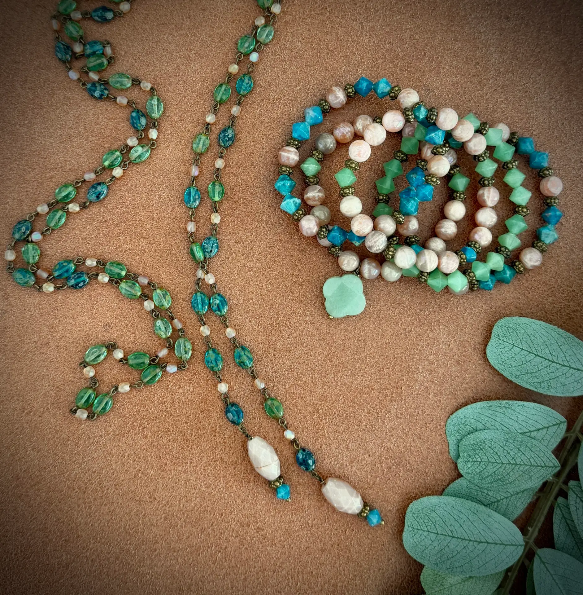 Czech Crystal Lariat - Image 3