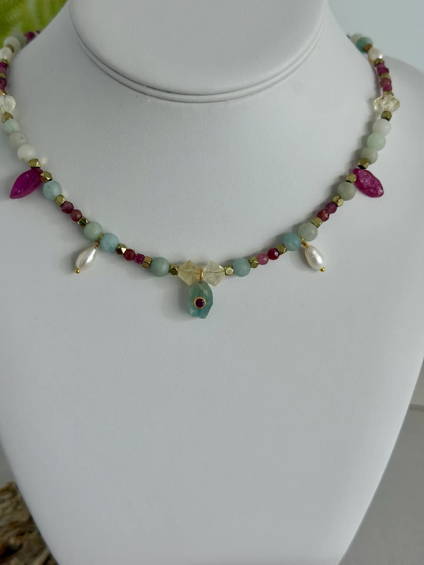 Gemstone necklace - Image 3