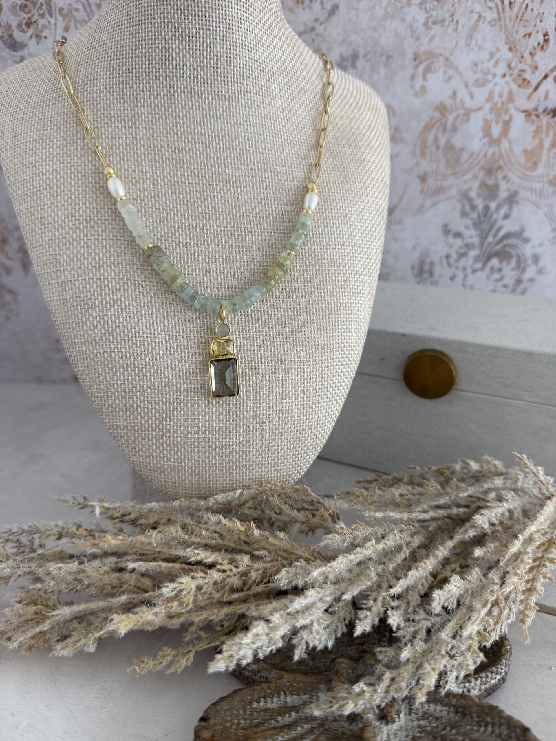 Beautiful Gemstone Necklace