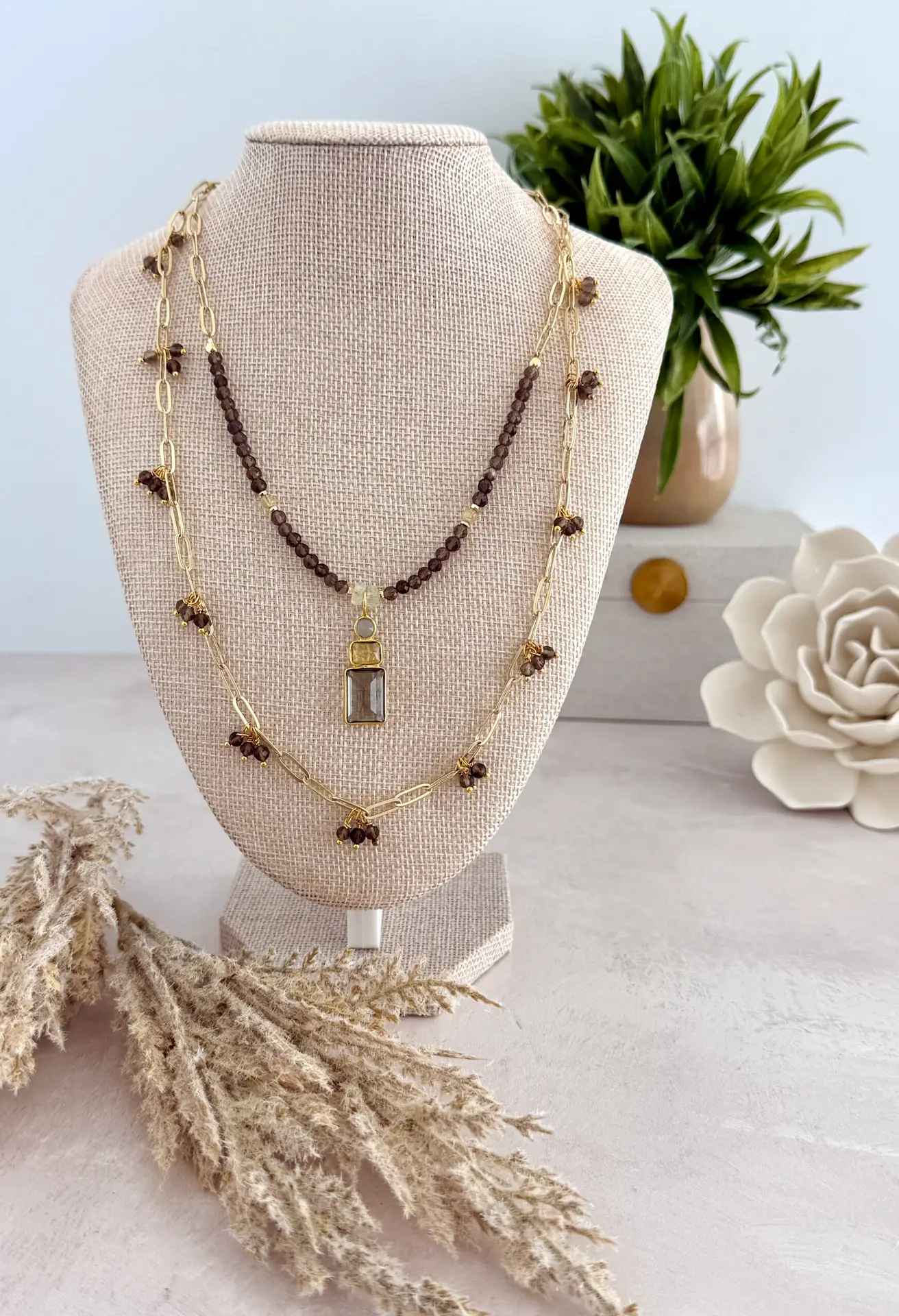 Smokey Quartz Necklace - Image 7