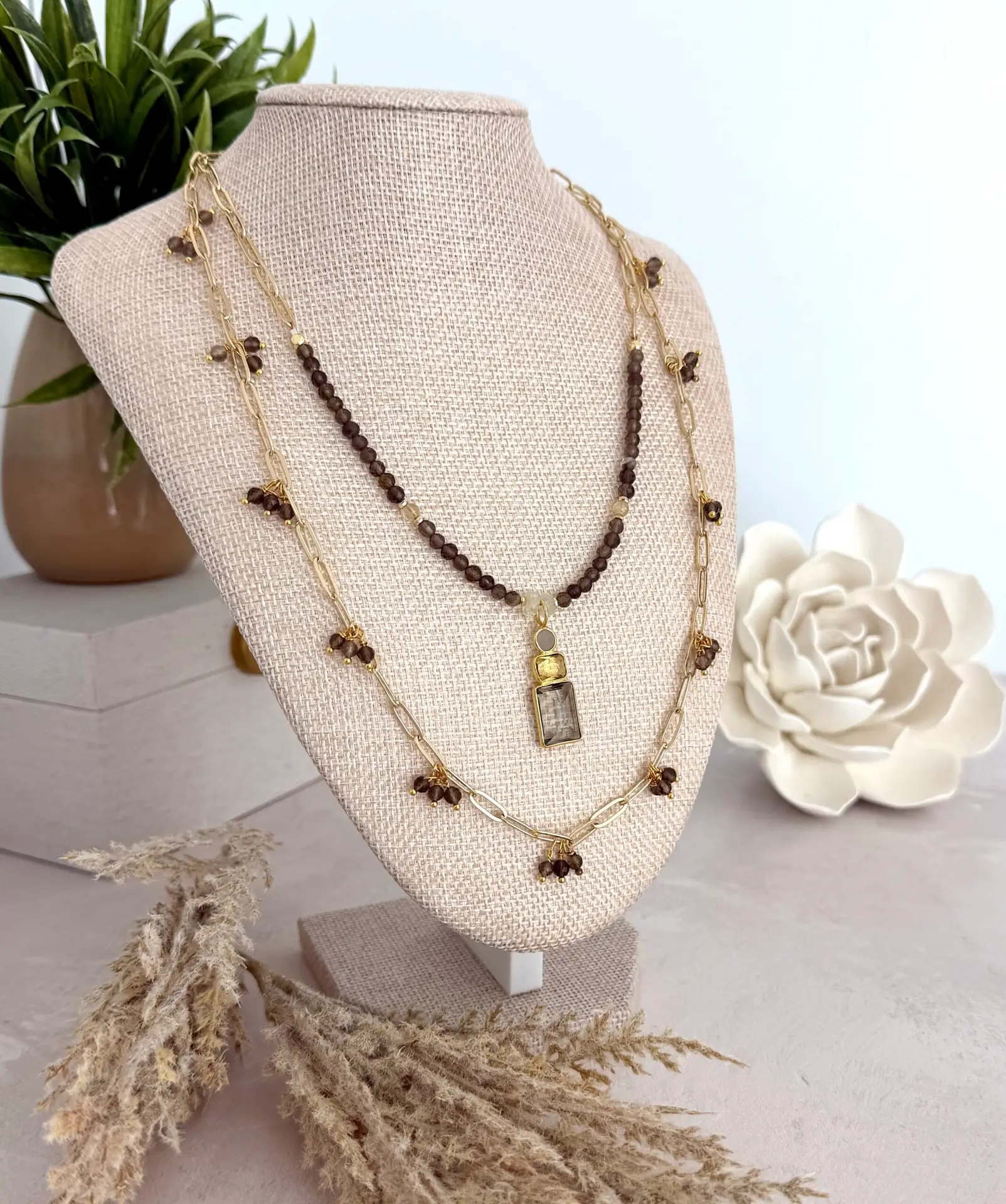 Smokey Quartz Necklace - Image 8