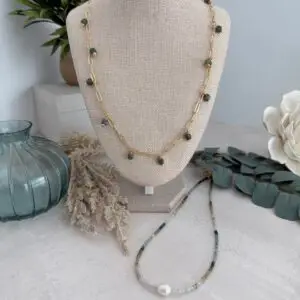 Beautiful Green Gemstone Necklace